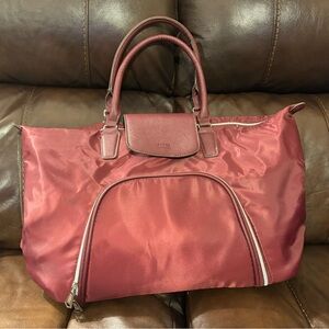Aimee Kestenberg Florence Travel Weekender Tote Burgundy